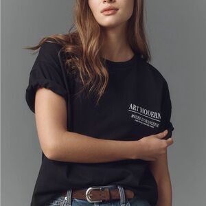 Anthropologie Art Moderne graphic tee, small